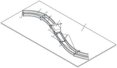 用于超大型异形曲线钢板切割的施工方法与流程
