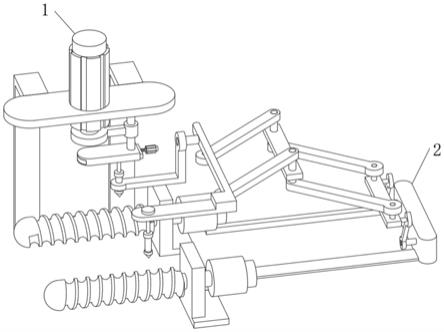 一种同步式协同机械刻印结构的制作方法