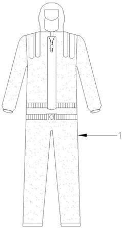 一种防沾水的防护服用膜的制作方法