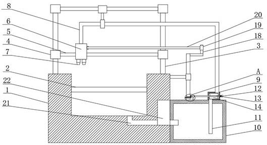 一种长网纸机网压部喷淋系统的化学添加剂装置的制作方法