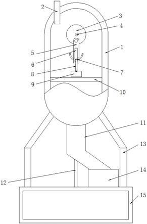 一种镍铁合金原料检测用熔样机的制作方法