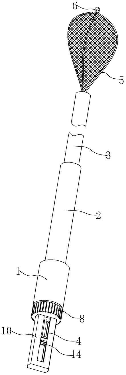 经肠镜鱼网状取物器械的制作方法