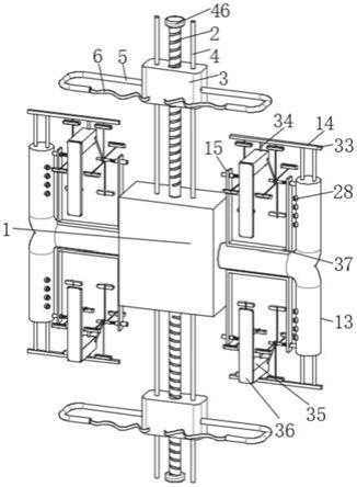 一种外科的多节段脊柱外固定器的制作方法