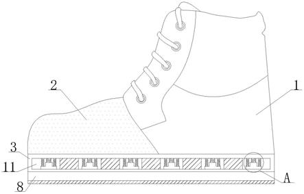 一种防穿刺型防护鞋的制作方法