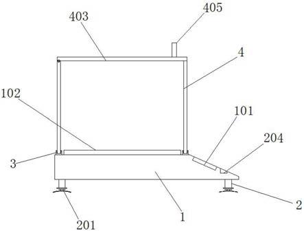 一种具有产品防坠落性能的电子天平的制作方法