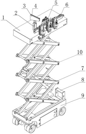一种吊顶丝杆高空自动安装设备的制作方法