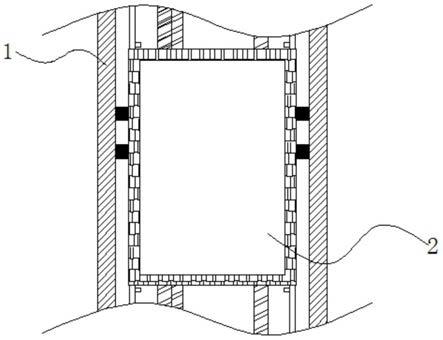 一种电梯设备维修用锁梯装置的制作方法