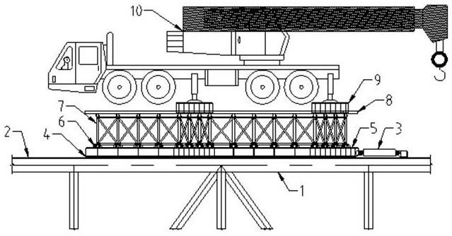 钢梁梁载吊机悬拼设备的制作方法