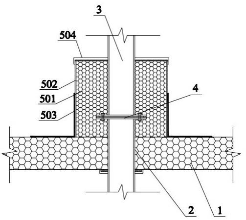 一种安装在保温板上的防冷桥连接结构的制作方法