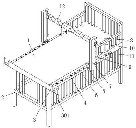 一种中医内科用患者用检查床的制作方法