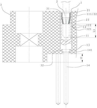 一种接触件及连接器的制作方法