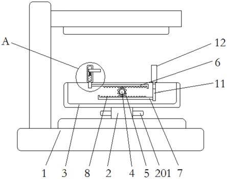 一种铸件测量定位台的制作方法