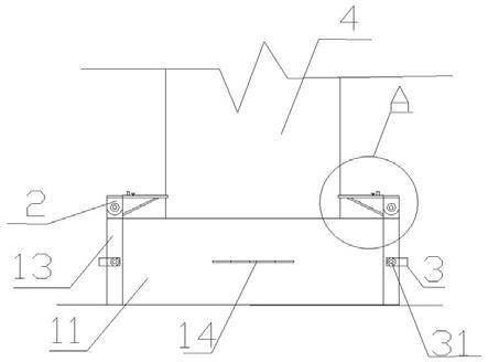 一种用于浇筑柱脚的模板夹具的制作方法