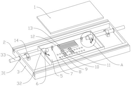 一种光纤熔接方便的光纤接头盒的制作方法