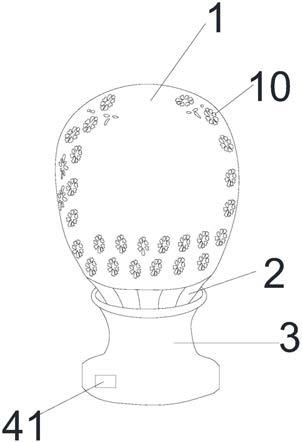 一种声光控制的陶瓷灯具的制作方法