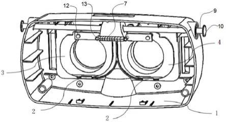 基于凸轮连杆机构实现瞳距同步调整的虚拟现实眼镜的制作方法