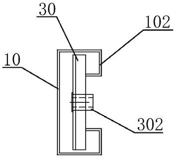 电控柜新型底板支架结构的制作方法