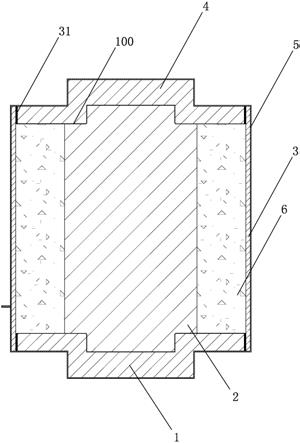 一种空心陶瓷产品冷等静压成型模具的制作方法