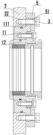 一种压板式活塞杆密封组件装配结构的制作方法