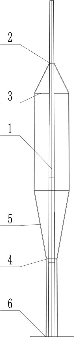一种新型单管塔钢索加固结构的制作方法