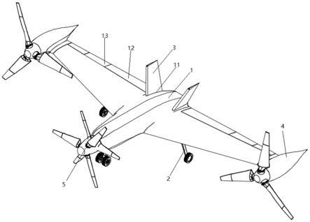 一种倾转三旋翼飞行器及其工作方法与流程