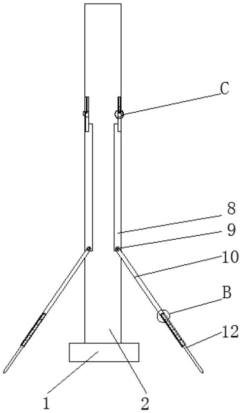 一种建筑施工用工地降尘围挡的制作方法