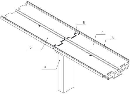 一种基于混凝土箱梁和钢箱梁组合的桥梁装置的制作方法