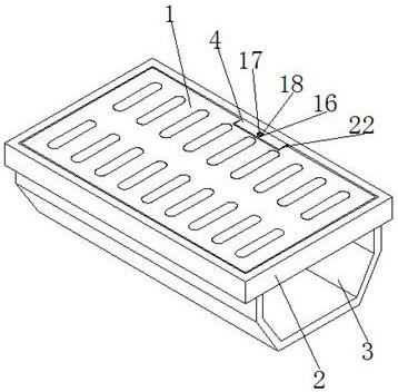 一种市政雨水箅子用更换结构的制作方法