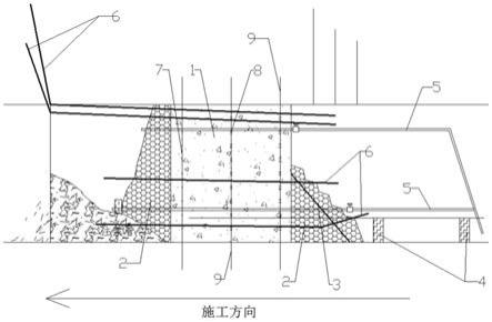 一种隧洞突水点应急抢险封堵结构及其施工方法与流程