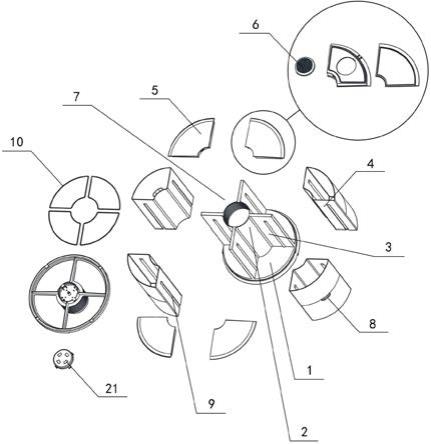 家用自净化分类垃圾桶的制作方法