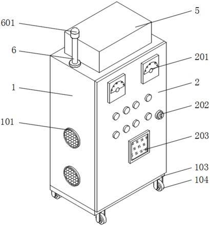 一种具有自动节能功能的环保型空压机控制柜的制作方法