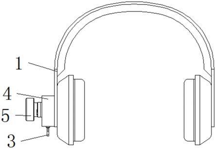 一種具有有線和無線兩用的立體聲耳機防護殼的制作方法