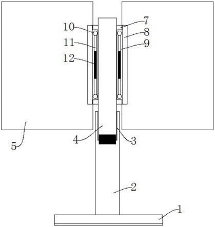 一种信息技术服务用展示架的制作方法