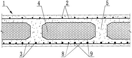 一种优化下铁配筋方式的空心板的制作方法