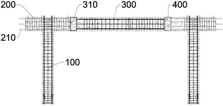 一种预制件组成的建筑结构的制作方法