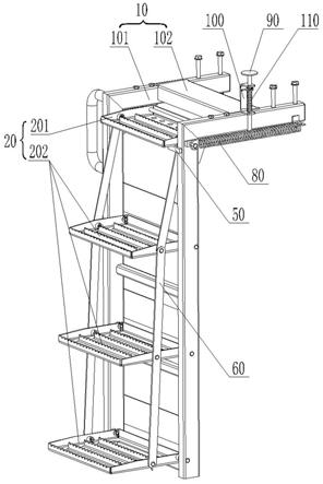 折叠爬梯装置的制作方法