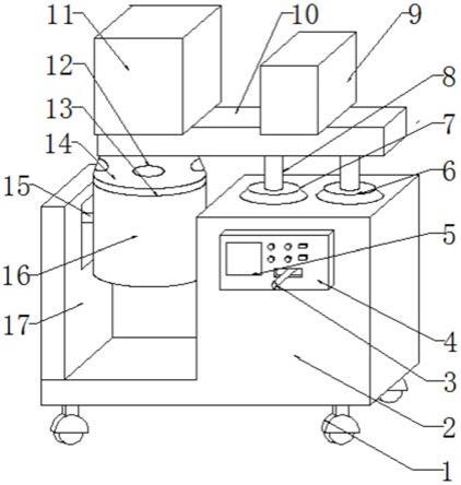 一种化妆品生产用混料装置的制作方法