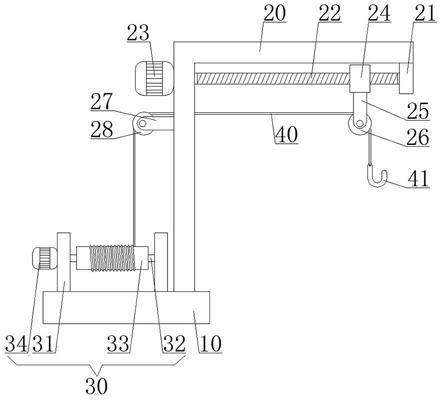 一种建筑施工用物料起吊装置的制作方法