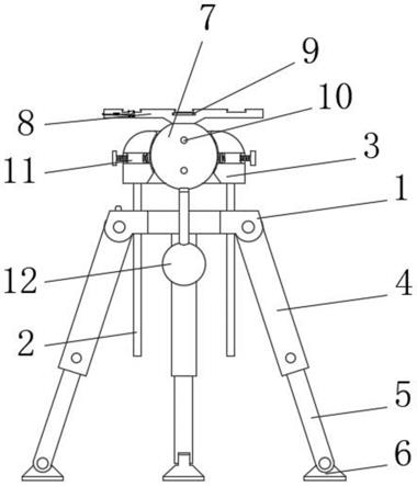 一种工程测绘用测绘仪定位装置的制作方法