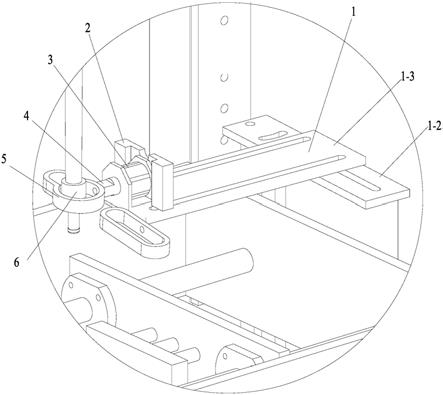 用于液体包装机出料口的除静电防溅结构的制作方法