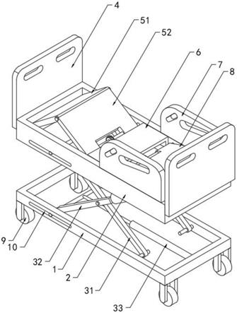一种多功能电动护理床的制作方法