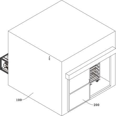 一种镁质防火板用养护室的制作方法