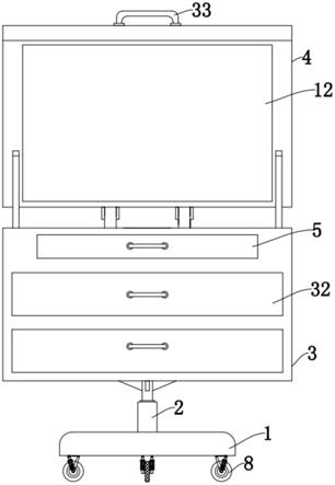 一种房屋建筑设计用操作台的制作方法