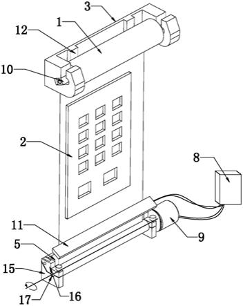 一种电梯按键接触隔离装置的制作方法