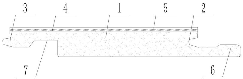 一种表面为PVC彩膜的复合石晶板的制作方法