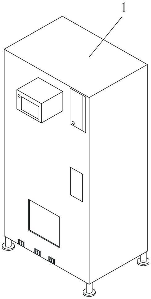 一种基于用户控制的氧气瓶贩卖机的自动出货装置的制作方法