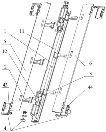 折叠机构及内折柔性屏移动电子终端的制作方法