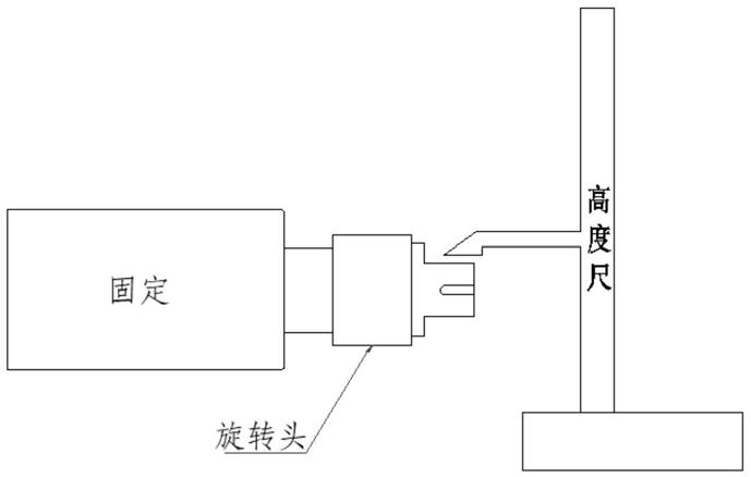 一种长方形旋转头的对称度检测及调整方法与流程