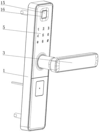 锁具面板的制作方法