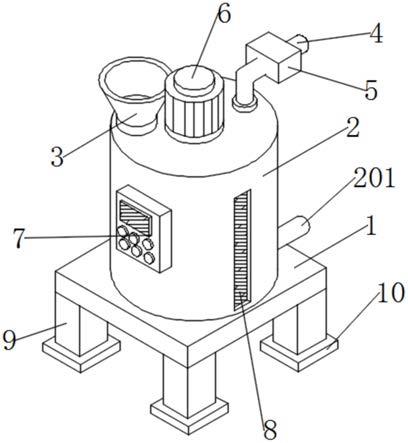 一种建筑装修用涂料混合装置的制作方法